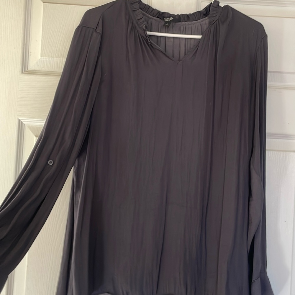 Simply Vera Wang, L Silk Top